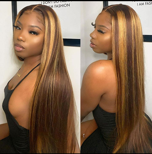 ✨ Luxe Honey Blonde Straight HD Lace Wig
